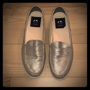 Cole Haan Women’s Silver Loafers - Size 10